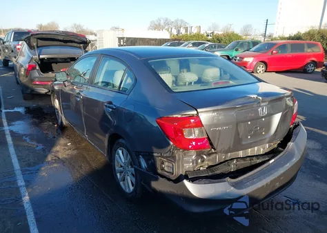 2012 Honda Civic Ex z USA, uszkodzony, nr VIN 19XFB2F8XCE097619